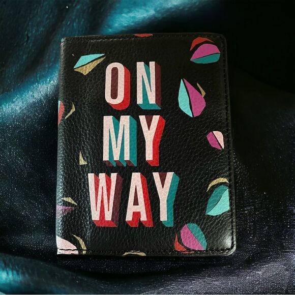 Fossil Bags, Folding Wallet l “On My Way” l Black Pebbled Leather l EUC - Picture 8 of 8